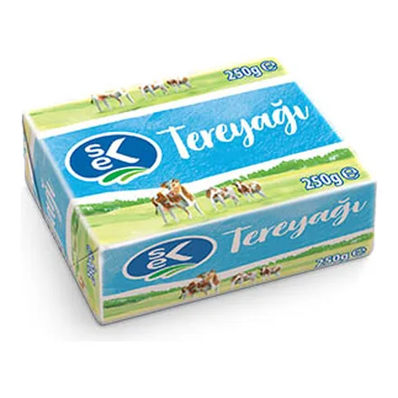 SEK Paket Tereyağı 250 g ambalajı