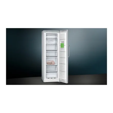 Siemens iQ300 GS33VVIE0N paslanmaz çelik çekmeceli derin dondurucu