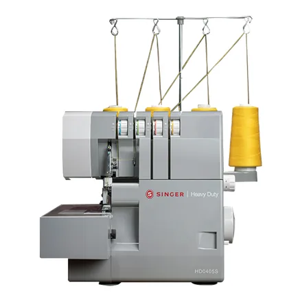Singer HD0405S Heavy Duty metal çalışma alanlı overlok makinesi