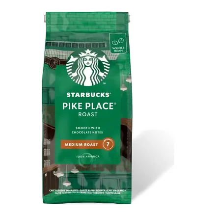 Starbucks Pike Place Roast çekirdek kahve paketi