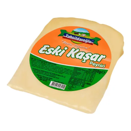 Tahsildaroğlu Eski Kaşar Peyniri ambalajı