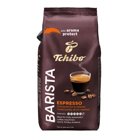Tchibo BARISTA Espresso çekirdek kahve 1 kg paketi