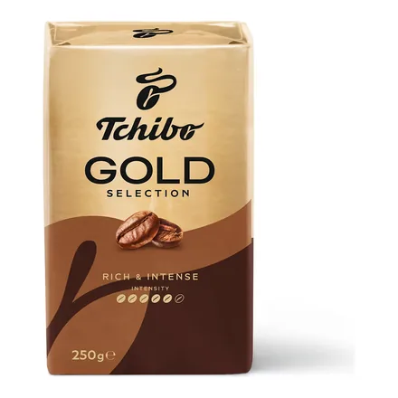 Tchibo Gold Selection Öğütülmüş Filtre Kahve 250 g paketi