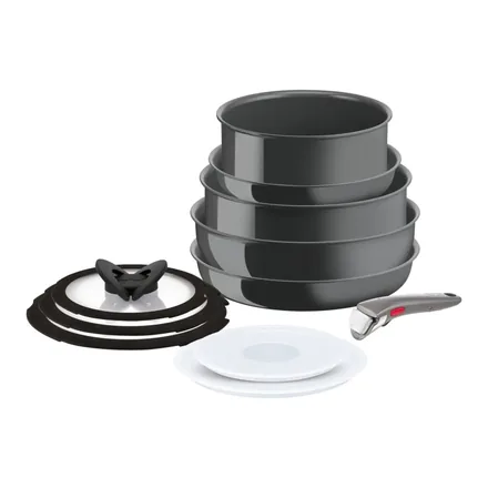 Tefal Ingenio Ceramic Renew 11 parça seramik tencere ve tava seti – üretici görseli