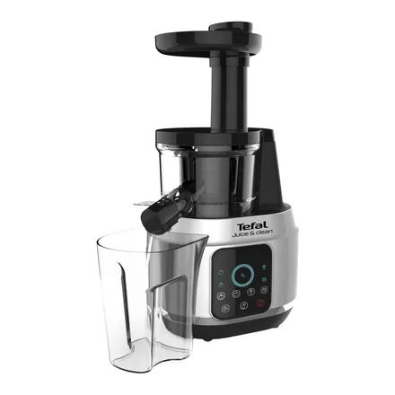 Tefal Juice and Clean dijital yavaş sıkım meyve sıkacağı, sürahisiyle