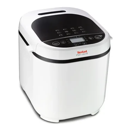 Tefal Pain Dore beyaz ekmek yapma makinesi, üstten kontrol paneli