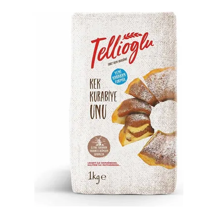 Tellioğlu Kek Kurabiye Unu 1 kg paketi