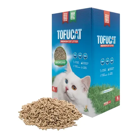 Tofucat bitkisel tofu kedi kumu 8 litre paketi