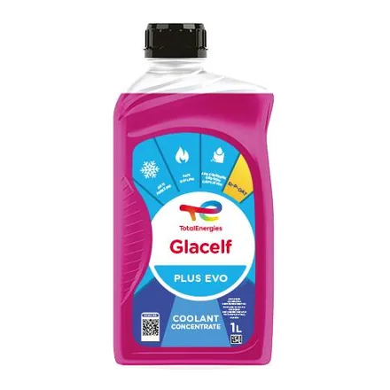 TotalEnergies Glacelf Plus EVO konsantre antifriz 1 litre ambalaj
