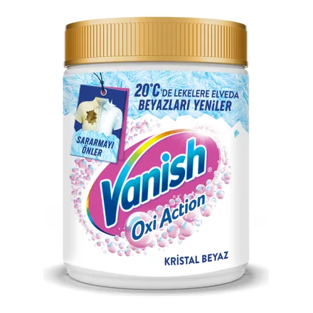 Vanish Kosla Multipower Kristal Beyaz toz leke çıkarıcı kutusu