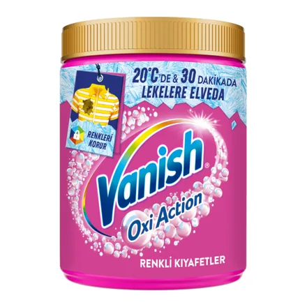 Vanish Kosla Multipower renkliler için toz leke çıkarıcı kutusu