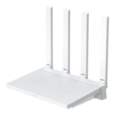 Xiaomi Router AX3000T beyaz dört antenli Wi-Fi 6 router – üretici görseli