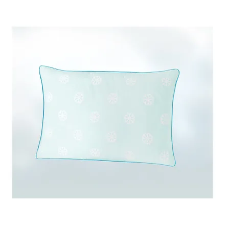 Yataş Bedding Dacron Climarelle Cool Yastık 50 x 70 cm, açık mavi desenli kılıf – üretici görseli