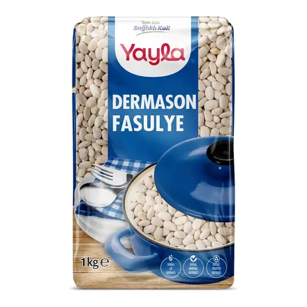 Yayla Dermason Fasulye 1 kg ambalajı